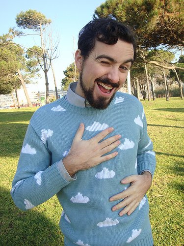 swissmiss  Cloud Sweater