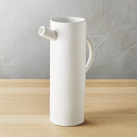 How to make pitcher spouts. 